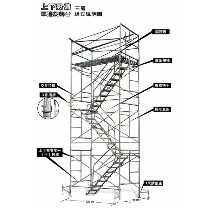 施工架及上下設備