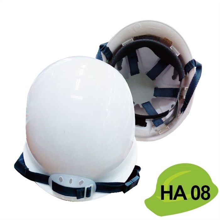 HA08 日式工程帽 白