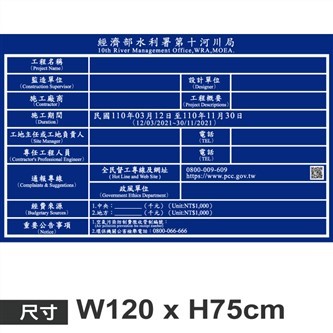 P40經濟部水利署告示牌