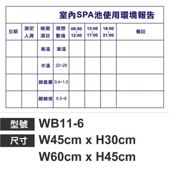 WB11-6查驗白板