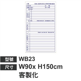 WB23 TBM危害告知 自主管理活動紀錄表
