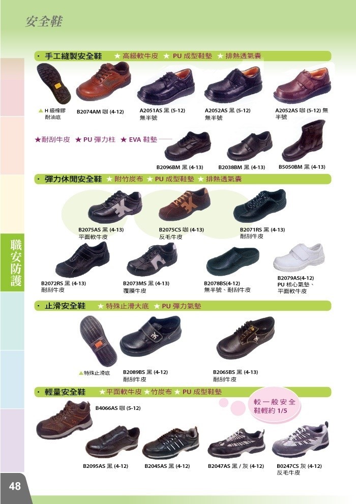 B5050BM 手工安全鞋-黑