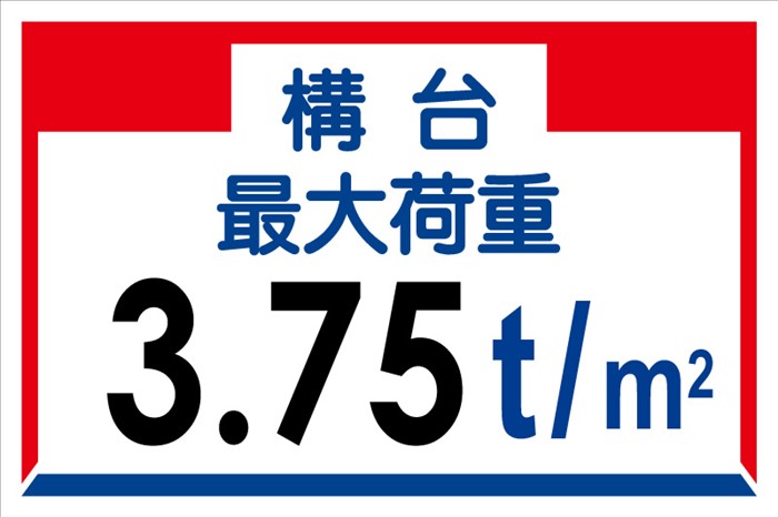 構台最大荷重90x60cm帆布一尺洞四邊包繩