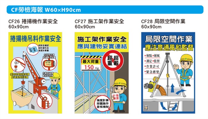 CF勞檢海報(可輸出貼紙或帆布)