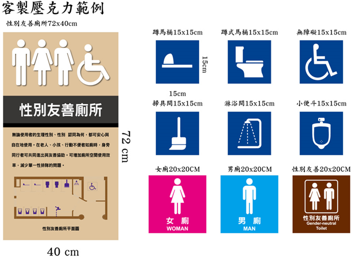1131028客製-壓克力牌